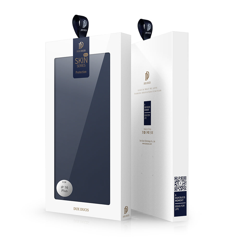 Калъф за Apple iPhone 16 Plus, DUX DUCIS, Skin Pro, Черен