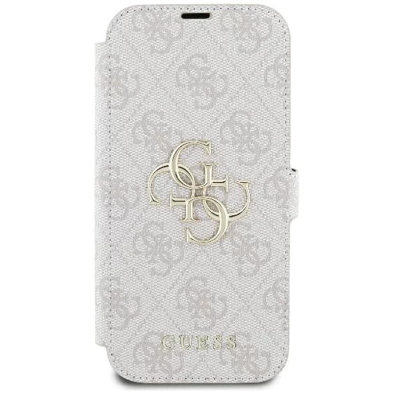 Калъф за Apple iPhone 16 Plus, Guess, 4G Book, Розов