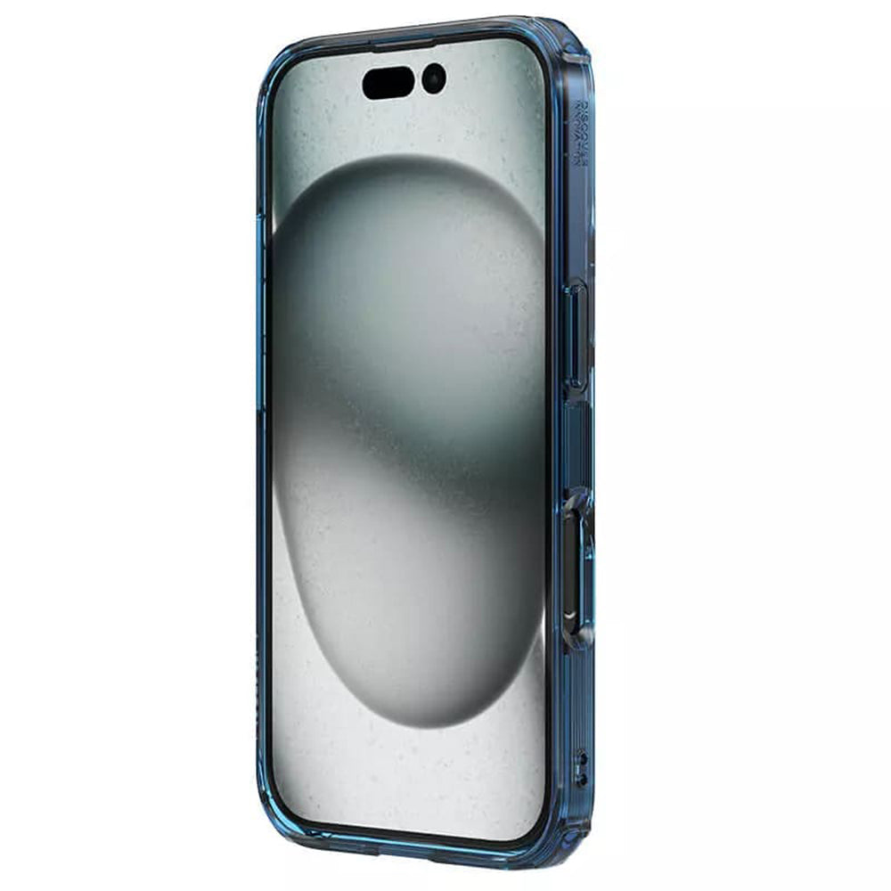 Калъф за Apple iPhone 16 Plus, Nillkin, Nature Pro, Син