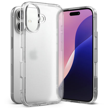 Калъф за Apple iPhone 16 Plus, Ringke, Fusion, Матиран прозрачен