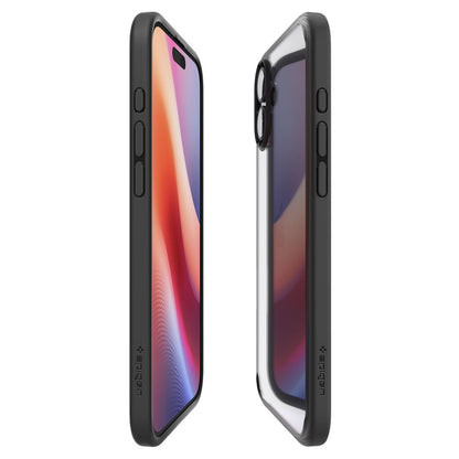 Калъф за Apple iPhone 16 Plus, Spigen, Ultra Hybrid, Матово Черен