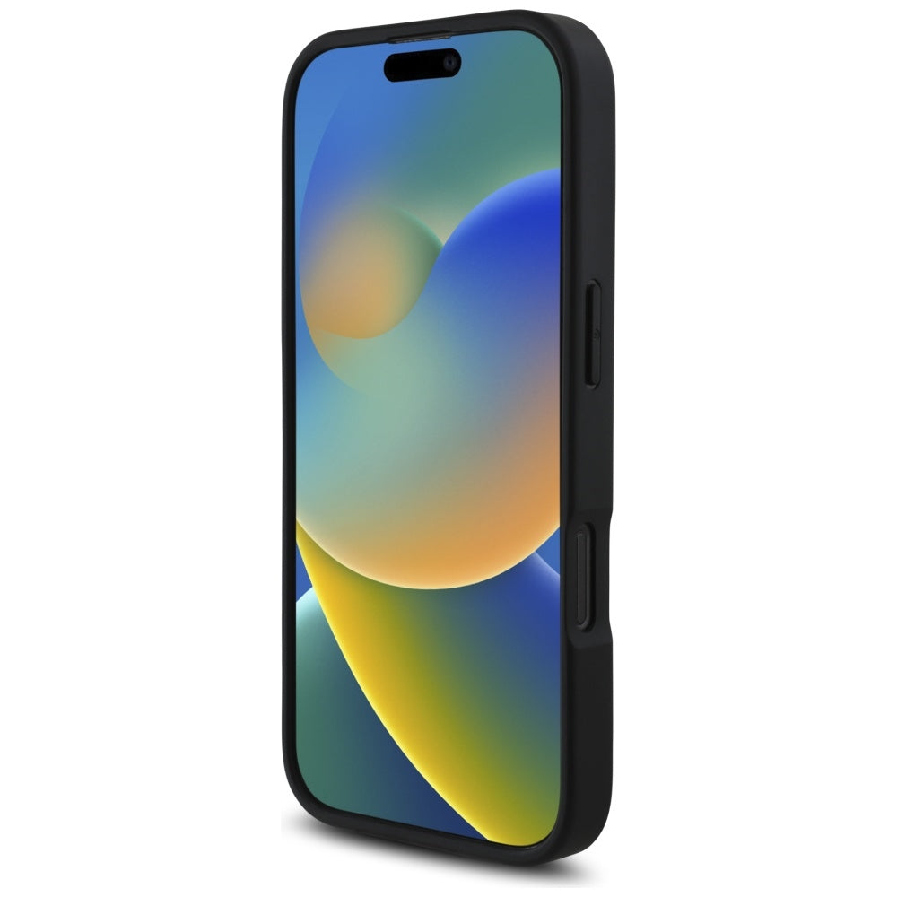 Калъф за Apple iPhone 16 Pro, Karl Lagerfeld, Grained Cardslots, Черен