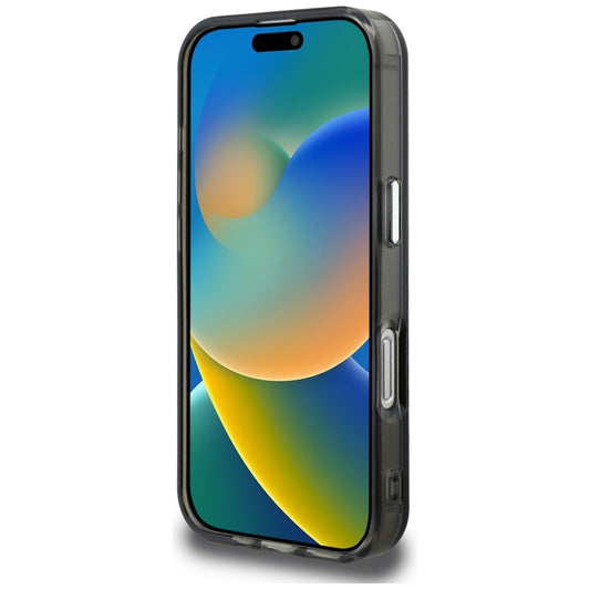 Калъф за Apple iPhone 16 Pro Max, Karl Lagerfeld, IML Aquarelle Logo Karl & Choupette, Черен