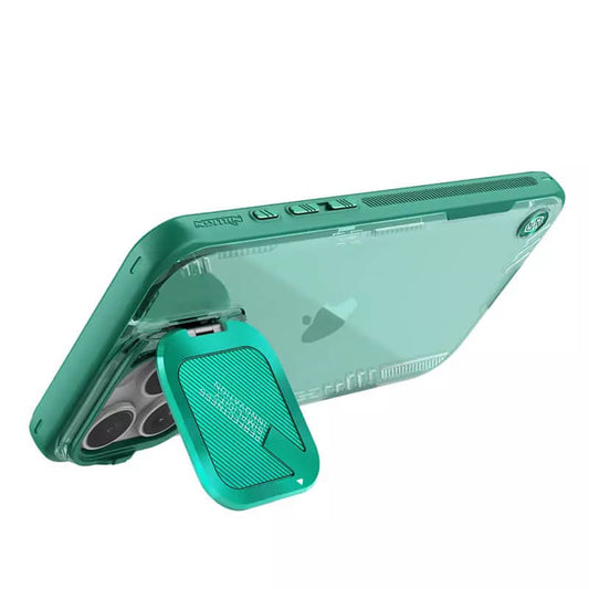 Калъф за Apple iPhone 16 Pro Max, Nillkin, Iceblade Prop (без изрез за камера), Зелен