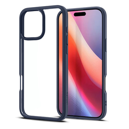 Калъф за Apple iPhone 16 Pro Max, Spigen, Ultra Hybrid, Тъмносин