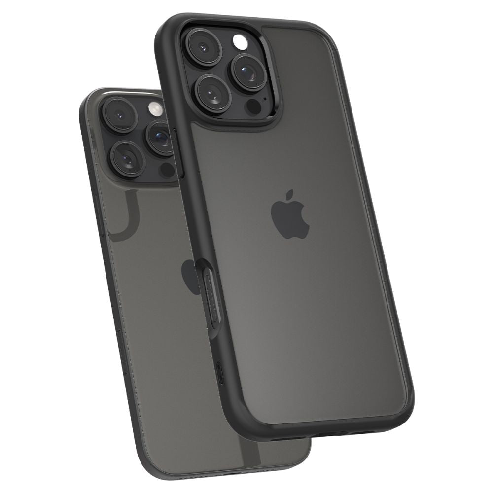 Калъф за Apple iPhone 16 Pro Max, Spigen, Ultra Hybrid, Матово черен ACS07996