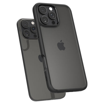 Калъф за Apple iPhone 16 Pro Max, Spigen, Ultra Hybrid, Матово черен ACS07996