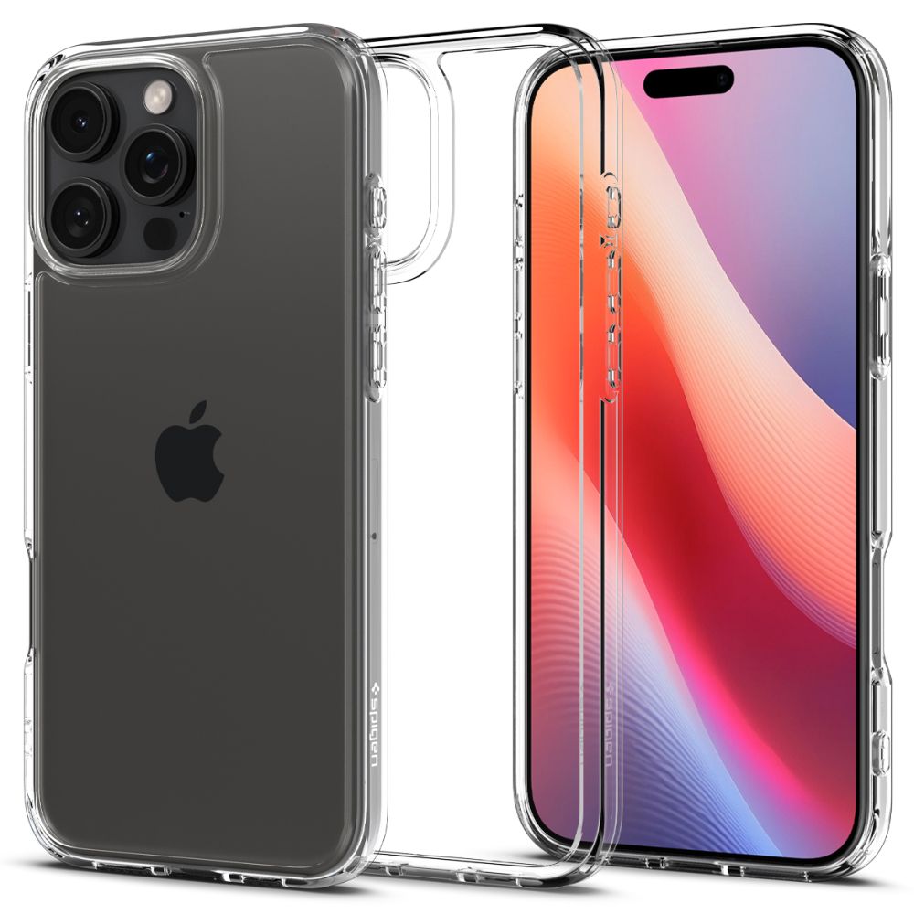 Калъф за Apple iPhone 16 Pro Max, Spigen, Ultra Hybrid, Прозрачен ACS07992