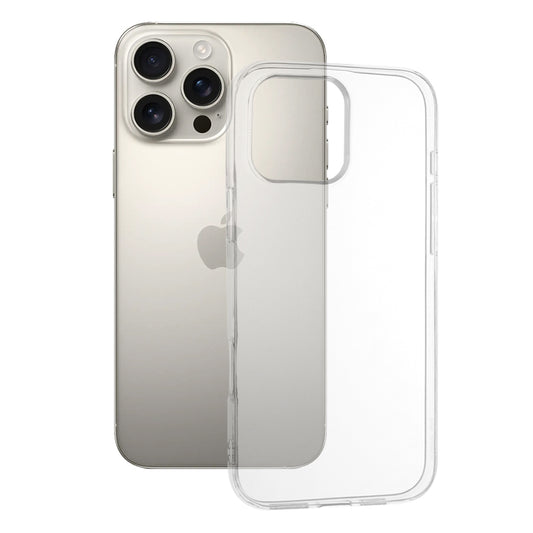 Калъф за Apple iPhone 16 Pro Max, Techsuit, Clear (Голяма дупка за обектив), Прозрачен