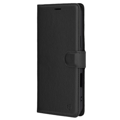 Калъф за Apple iPhone 16 Pro Max, Techsuit, Leather Folio, Черен