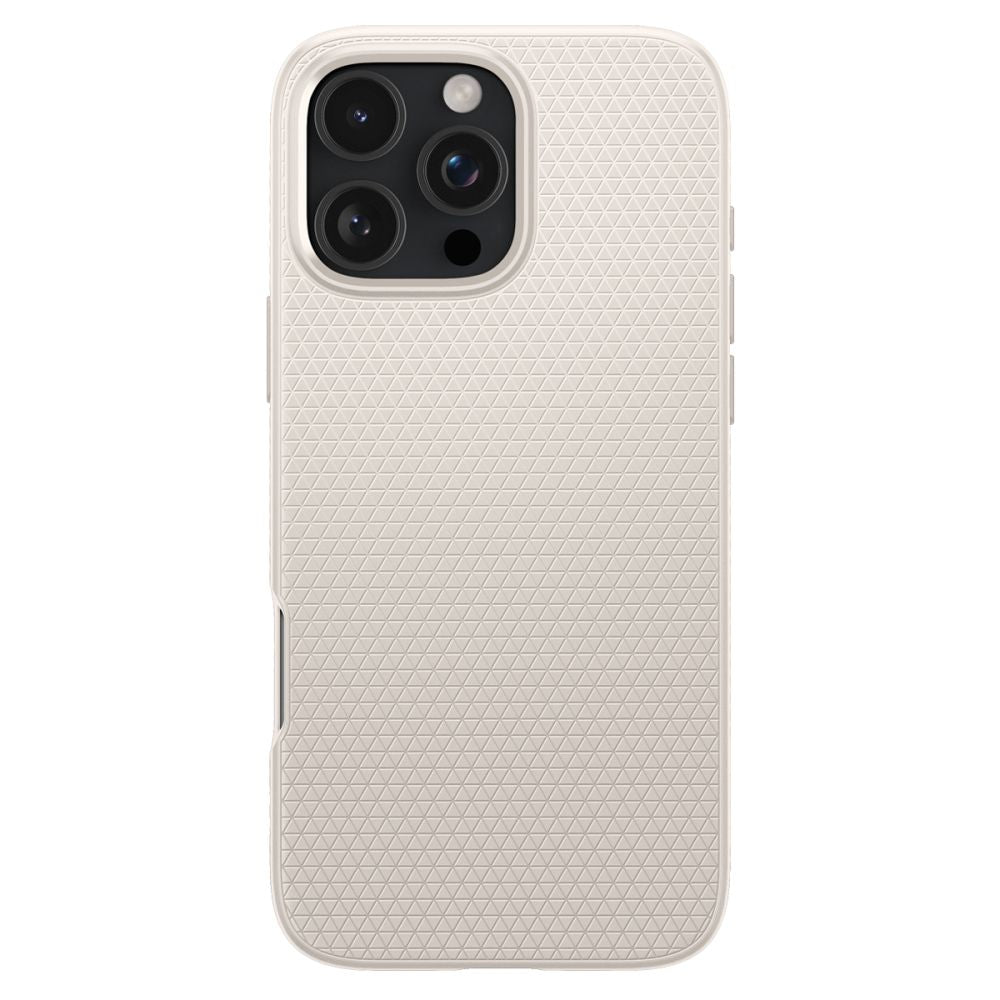 Калъф за Apple iPhone 16 Pro, Spigen, Liquid Air, Бежов ACS08120