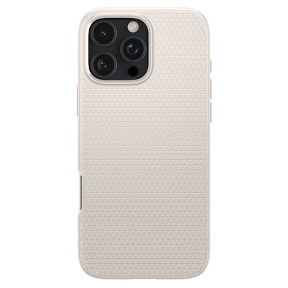 Калъф за Apple iPhone 16 Pro, Spigen, Liquid Air, Бежов ACS08120