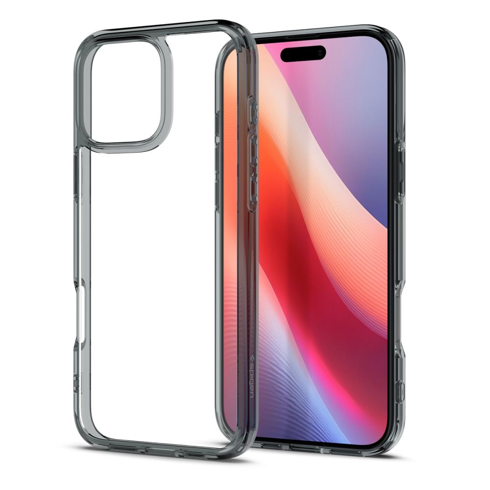 Калъф за Apple iPhone 16 Pro, Spigen, Ultra Hybrid, Димен ACS08123