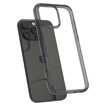 Калъф за Apple iPhone 16 Pro, Spigen, Ultra Hybrid, Димен ACS08123