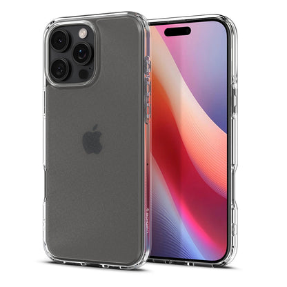 Калъф за Apple iPhone 16 Pro, Spigen, Ultra Hybrid, Сатенено прозрачен ACS08122