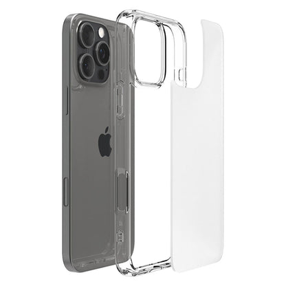 Калъф за Apple iPhone 16 Pro, Spigen, Ultra Hybrid, Сатенено прозрачен ACS08122