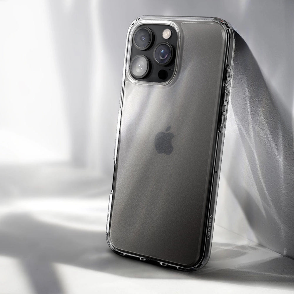 Калъф за Apple iPhone 16 Pro, Spigen, Ultra Hybrid, Сатенено прозрачен ACS08122
