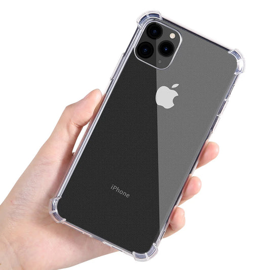 Калъф за Apple iPhone 16 Pro, Techsuit, Shockproof Clear (Голяма дупка за обектива), Прозрачен