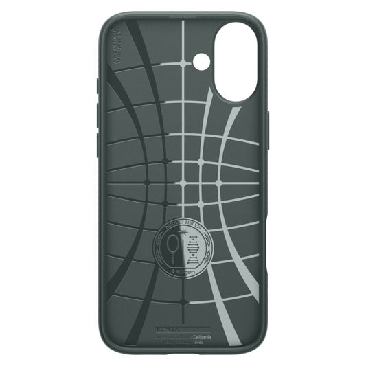 Калъф за Apple iPhone 16, Spigen, Liquid Air, Зелен