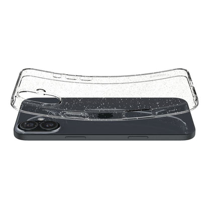 Калъф за Apple iPhone 16, Spigen, Liquid Crystal Glitter, Прозрачен ACS08192