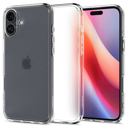 Калъф за Apple iPhone 16, Spigen, Ultra Hybrid, Сатенено прозрачен