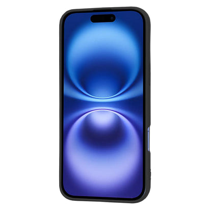 Калъф за Apple iPhone 16, Techsuit, SoftFlex, Черен
