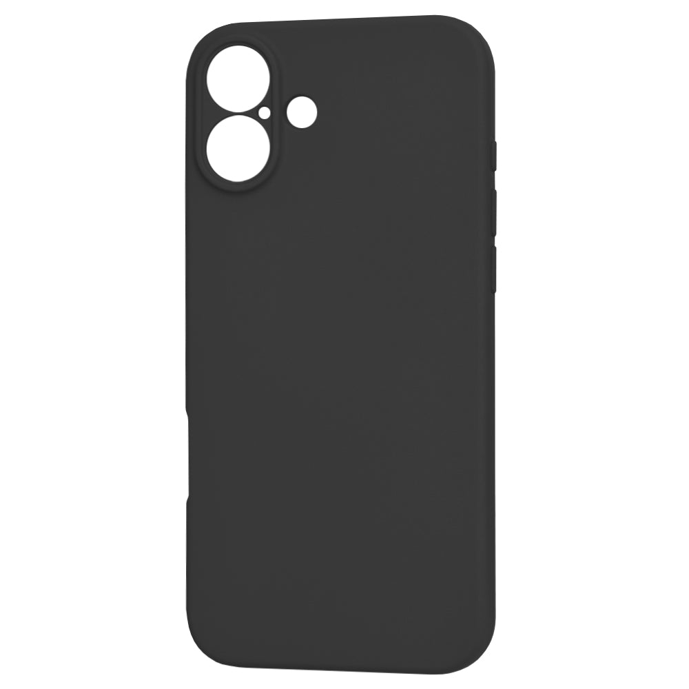 Калъф за Apple iPhone 16, Techsuit, SoftFlex, Черен