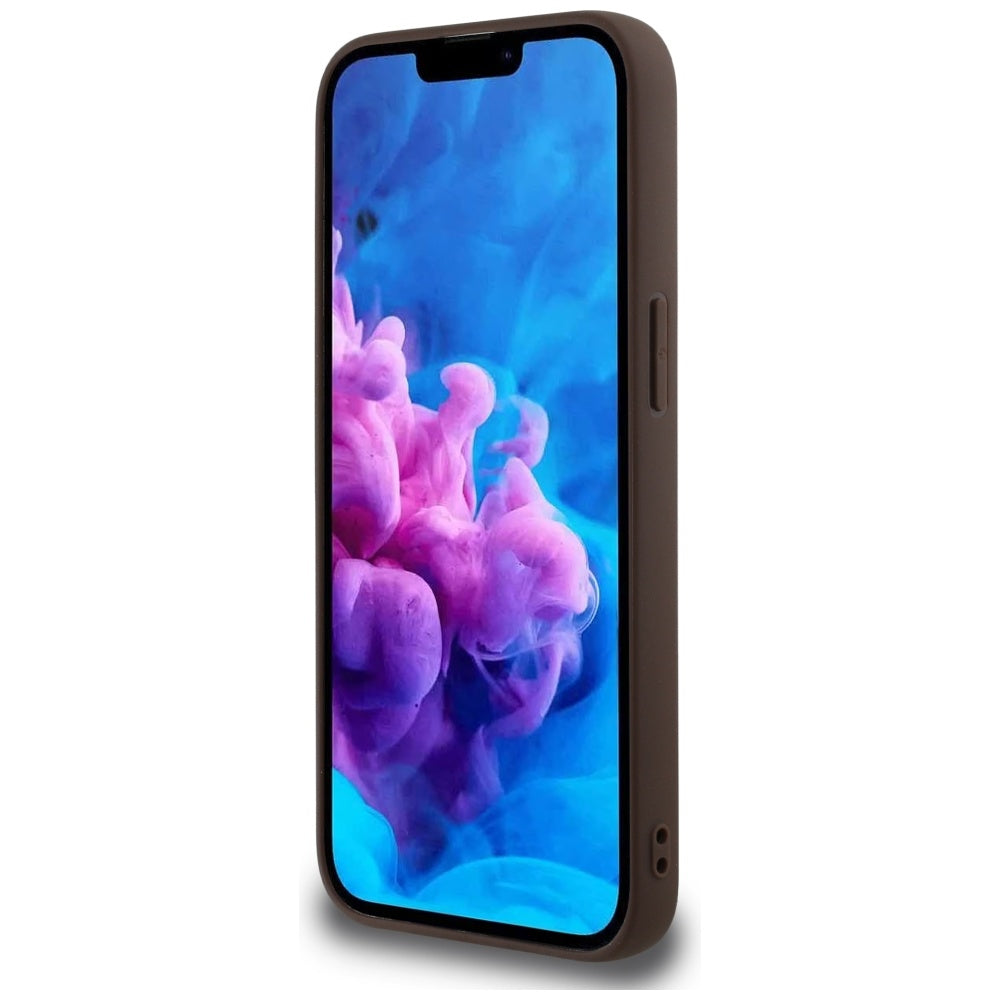 Калъф за Apple iPhone 16e, Guess, 4G Big Logo, Кафяв