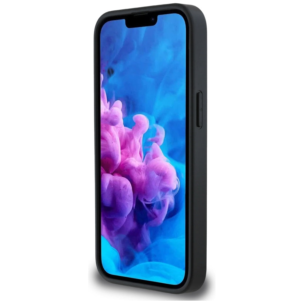 Калъф за Apple iPhone 16e, Karl Lagerfeld, Monogram Karl's Head, Черен