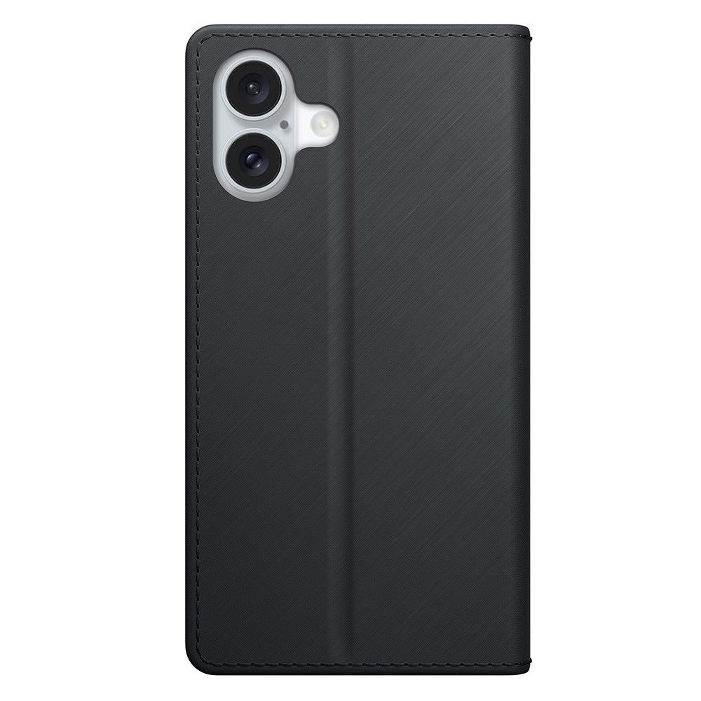 Калъф за Apple iPhone 17, 3MK, Wallet, Черен