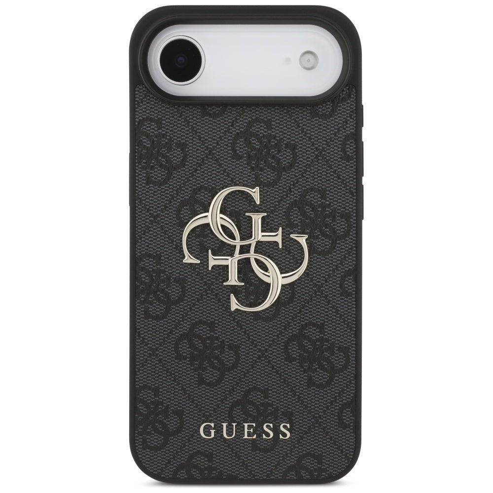 Калъф за Apple iPhone 17 Air, Guess, 4G Big Logo, Черен