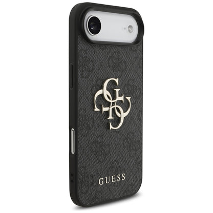 Калъф за Apple iPhone 17 Air, Guess, 4G Big Logo, Черен