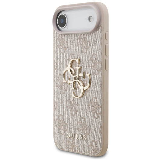 Калъф за Apple iPhone 17 Air, Guess, 4G Big Logo, Розов