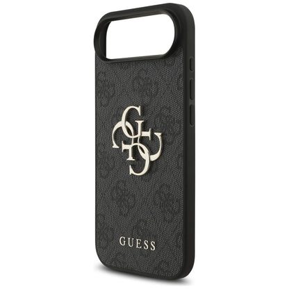 Калъф за Apple iPhone 17 Air, Guess, 4G Classic Logo with Strap, Черен