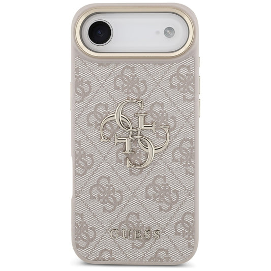 Калъф за Apple iPhone 17 Air, Guess, Big 4G Logo Classic, Розово Злато