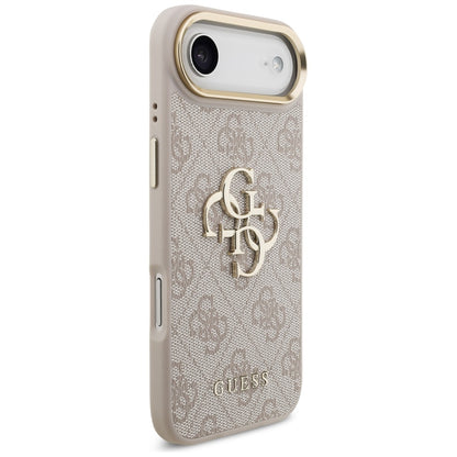 Калъф за Apple iPhone 17 Air, Guess, Big 4G Logo Classic, Розово Злато