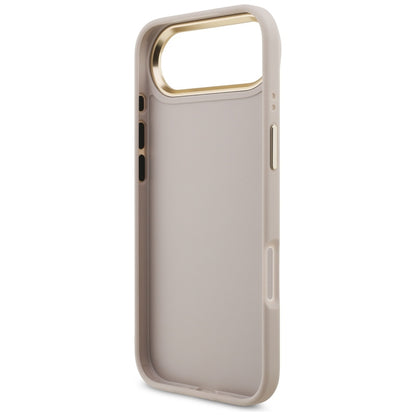 Калъф за Apple iPhone 17 Air, Guess, Big 4G Logo Classic, Розово Злато