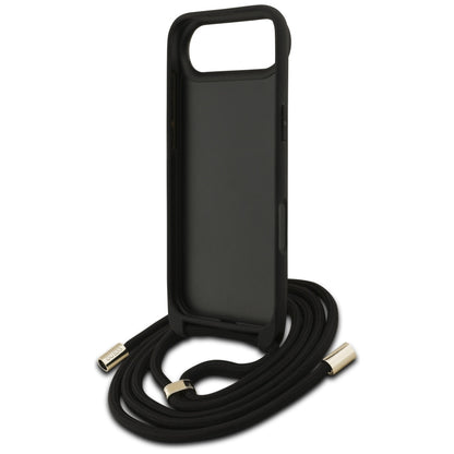 Калъф за Apple iPhone 17 Air, Guess, Crossbody Cord 4G Big Log, Кафяв