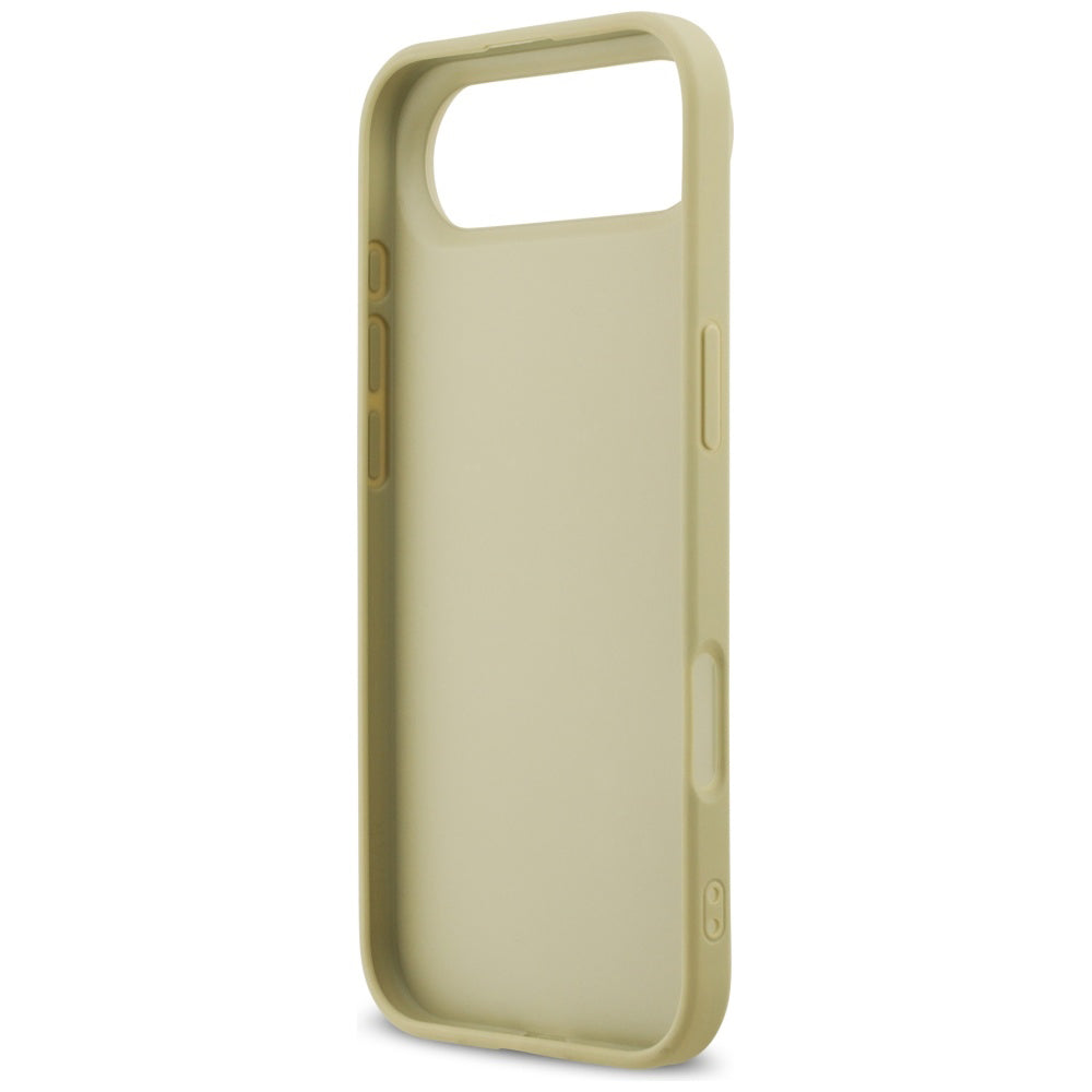 Калъф за Apple iPhone 17 Air, Guess, Fixed Glitter Big 4G, Златист