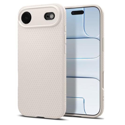 Калъф за Apple iPhone 17 Air, Spigen, Liquid Air, Бежов