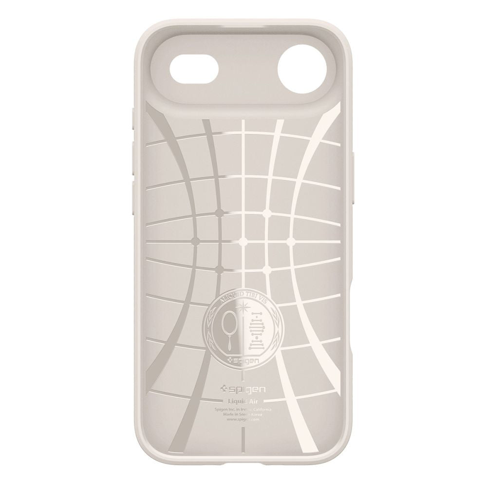 Калъф за Apple iPhone 17 Air, Spigen, Liquid Air, Бежов