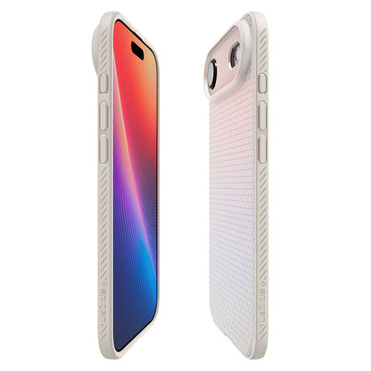 Калъф за Apple iPhone 17 Air, Spigen, Liquid Air, Бежов