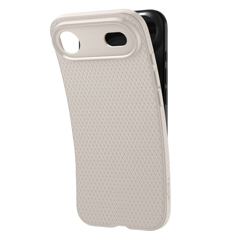 Калъф за Apple iPhone 17 Air, Spigen, Liquid Air, Бежов
