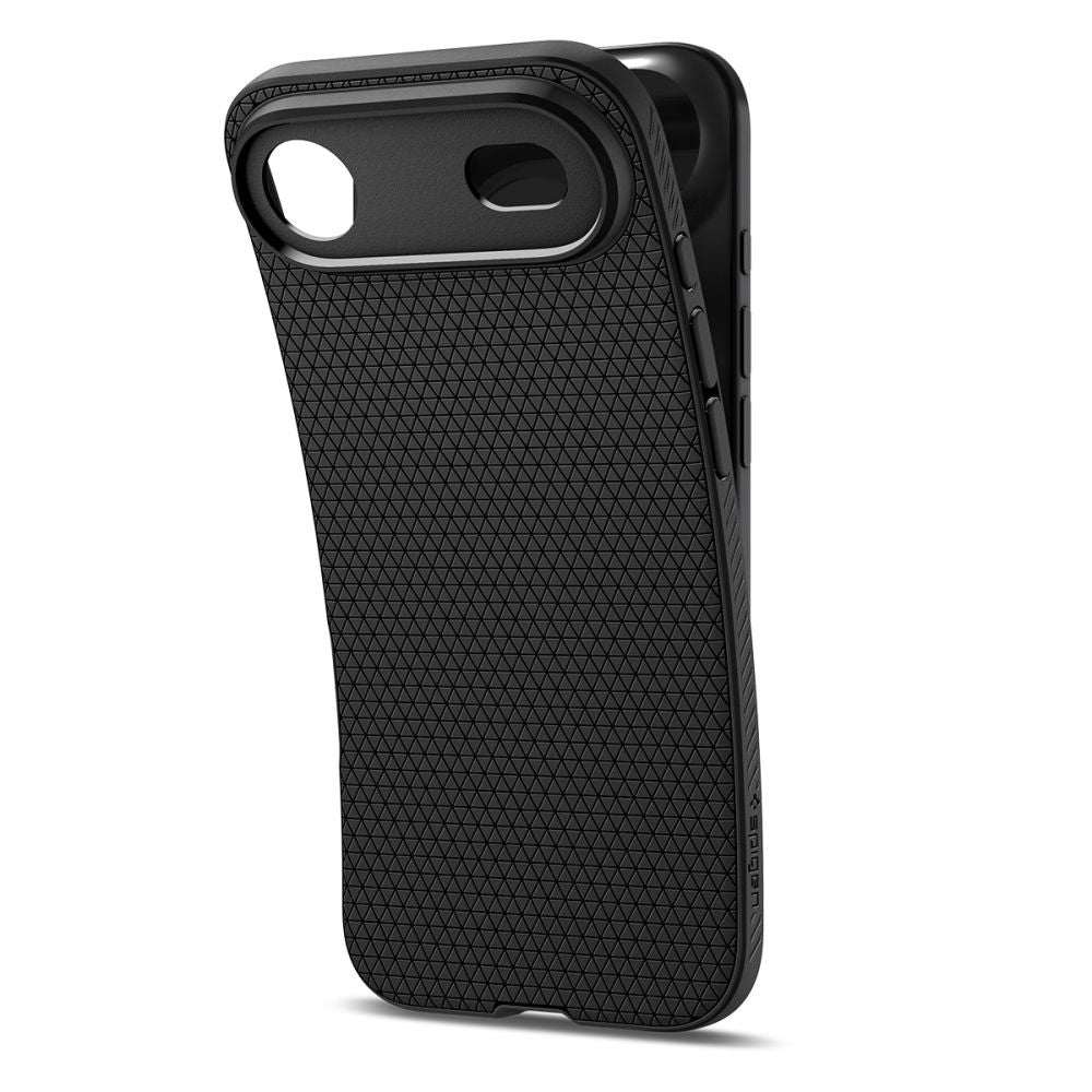 Калъф за Apple iPhone 17 Air, Spigen, Liquid Air, Матово черен