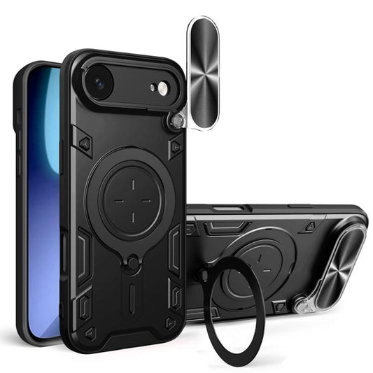 Калъф за Apple iPhone 17 Air, Techsuit, CamGuard Pro, Черен