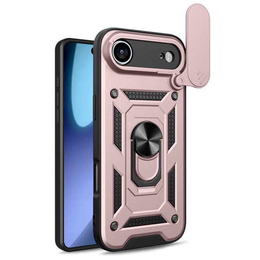 Калъф за Apple iPhone 17 Air, Techsuit, CamShield, Розов