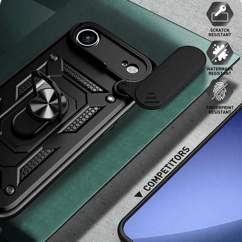 Калъф за Apple iPhone 17 Air, Techsuit, CamShield, Зелен
