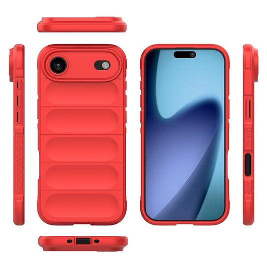 Калъф за Apple iPhone 17 Air, Techsuit, Magic Shield, Червен