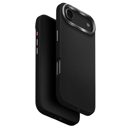Калъф за Apple iPhone 17 Air, UNIQ, Lyden Leatherette, Черен