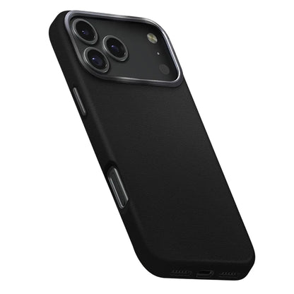 Калъф за Apple iPhone 17 Air, UNIQ, Lyden Leatherette, Черен